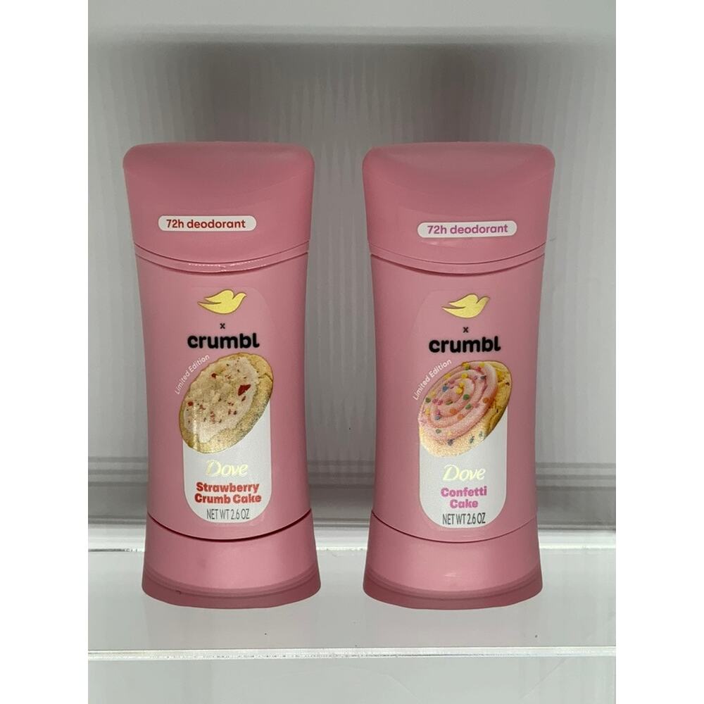 Dove X Crumbl 2pk Deodorant